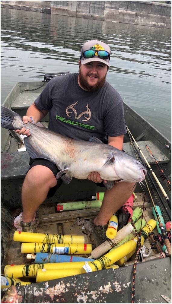 Lake Wylie's blue catfish are there for the taking, if you go to